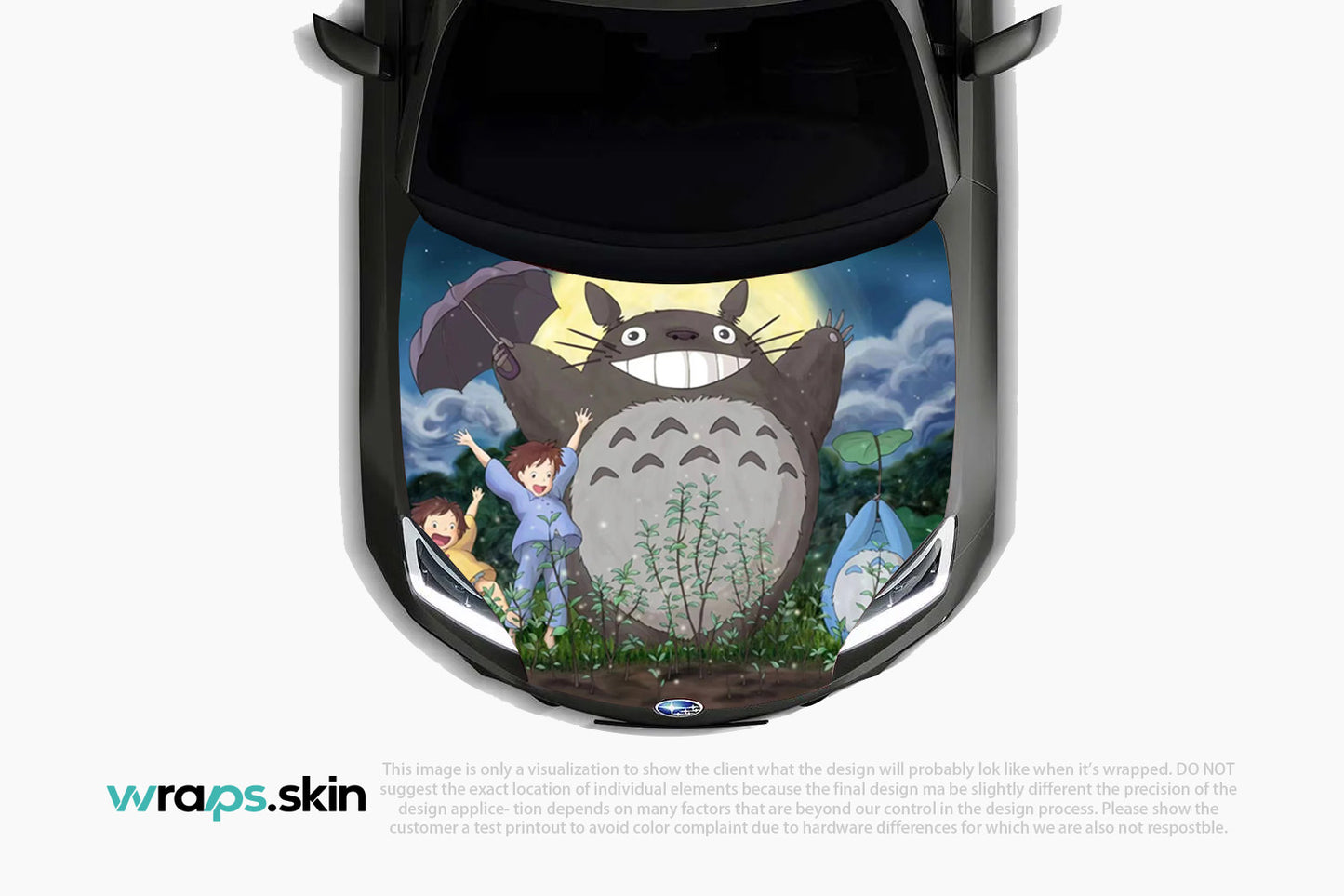 Woodland Spirits Premium Custom Hood Wrap