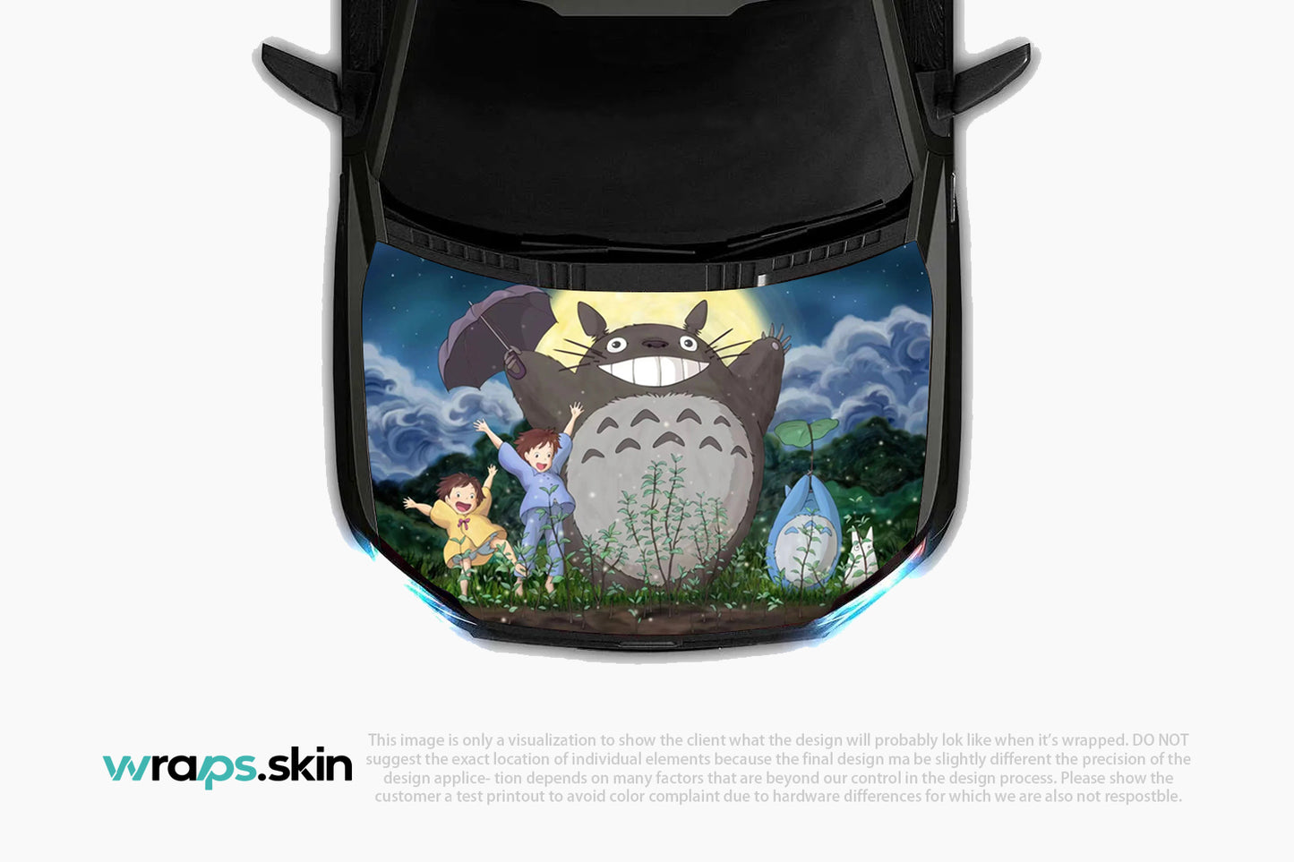 Woodland Spirits Premium Custom Hood Wrap