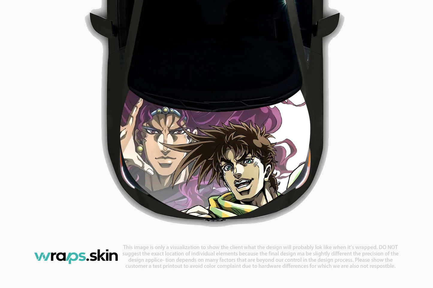 Eternal Brotherhood Premium Custom Hood Wrap
