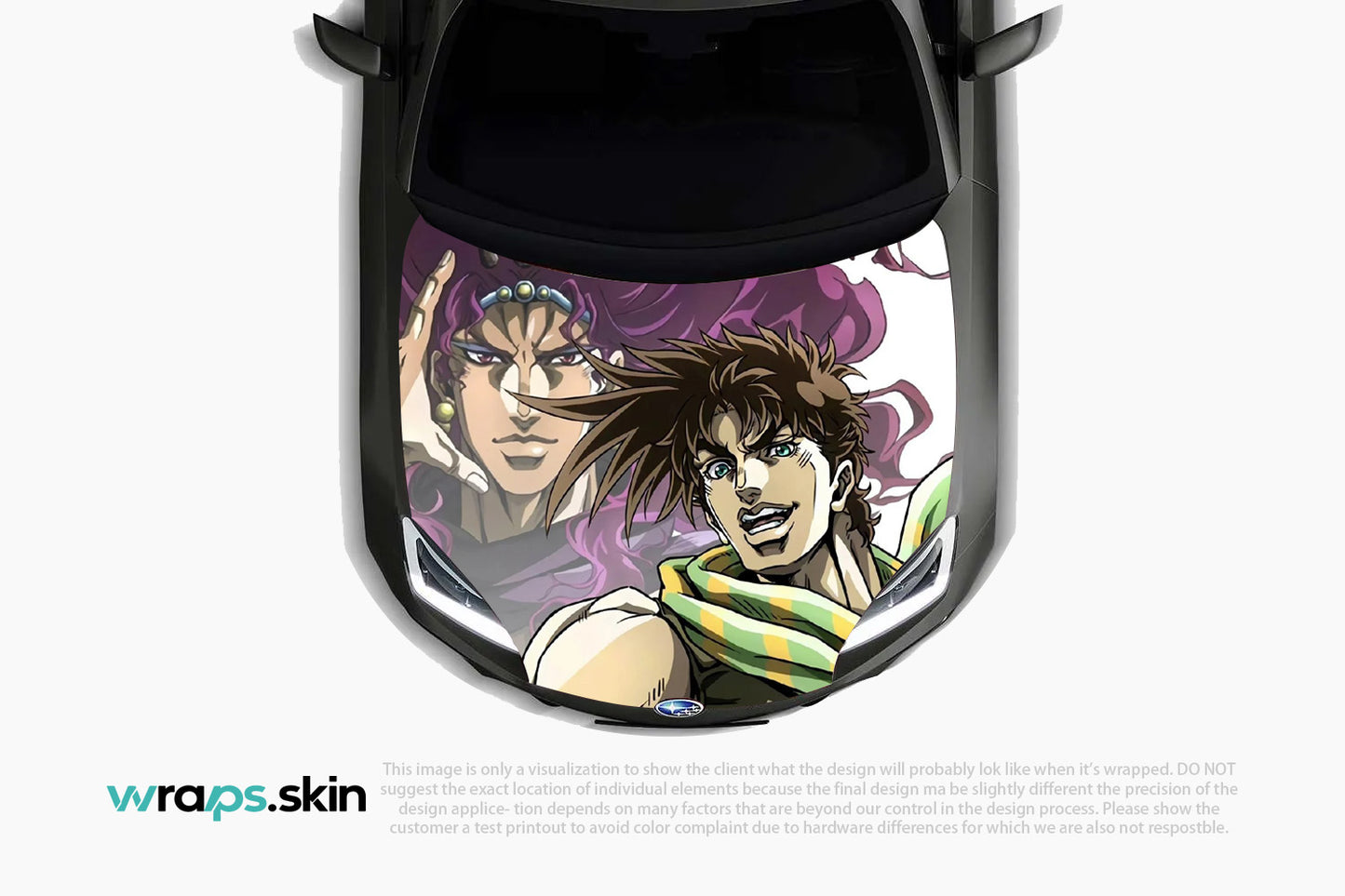 Eternal Brotherhood Premium Custom Hood Wrap