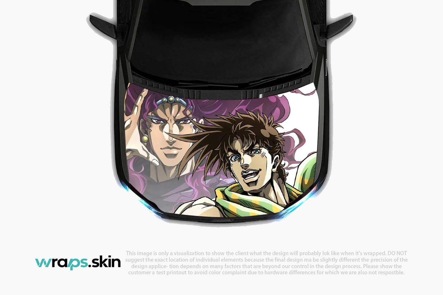 Eternal Brotherhood Premium Custom Hood Wrap