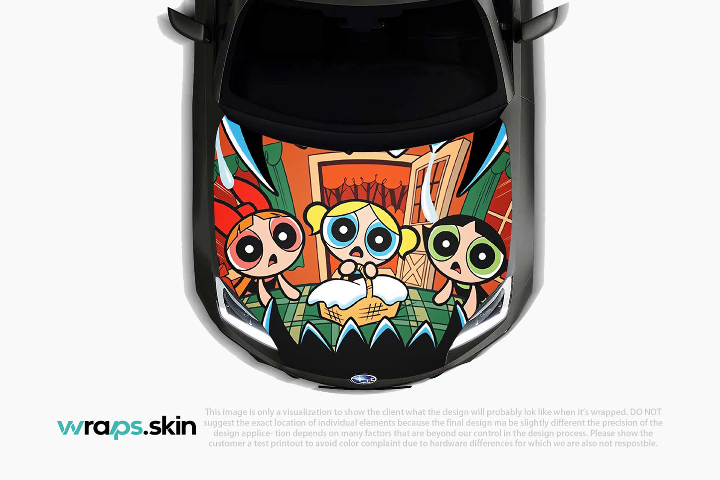 Premium Custom Anime Character Hood Wrap Cute Defenders Family Series