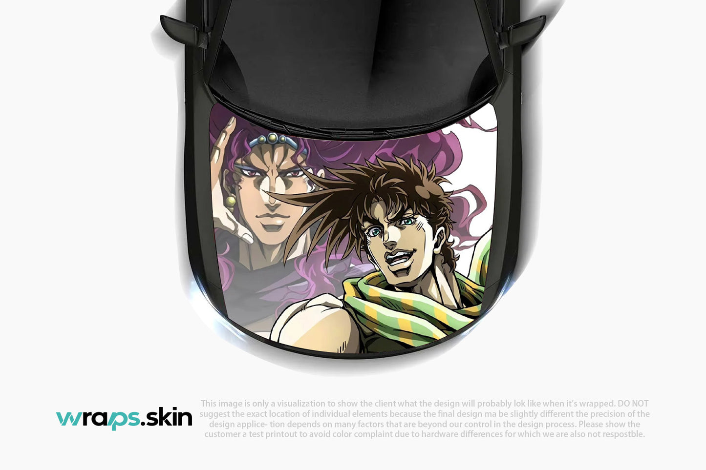 Eternal Brotherhood Premium Custom Hood Wrap
