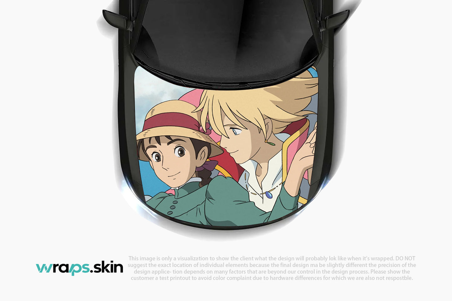 Premium Custom Anime Character Hood Wrap Wandering Fortress Romance Series