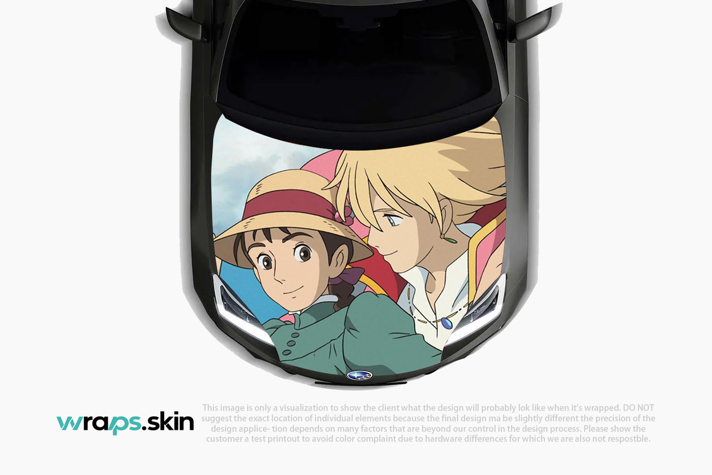Premium Custom Anime Character Hood Wrap Wandering Fortress Romance Series