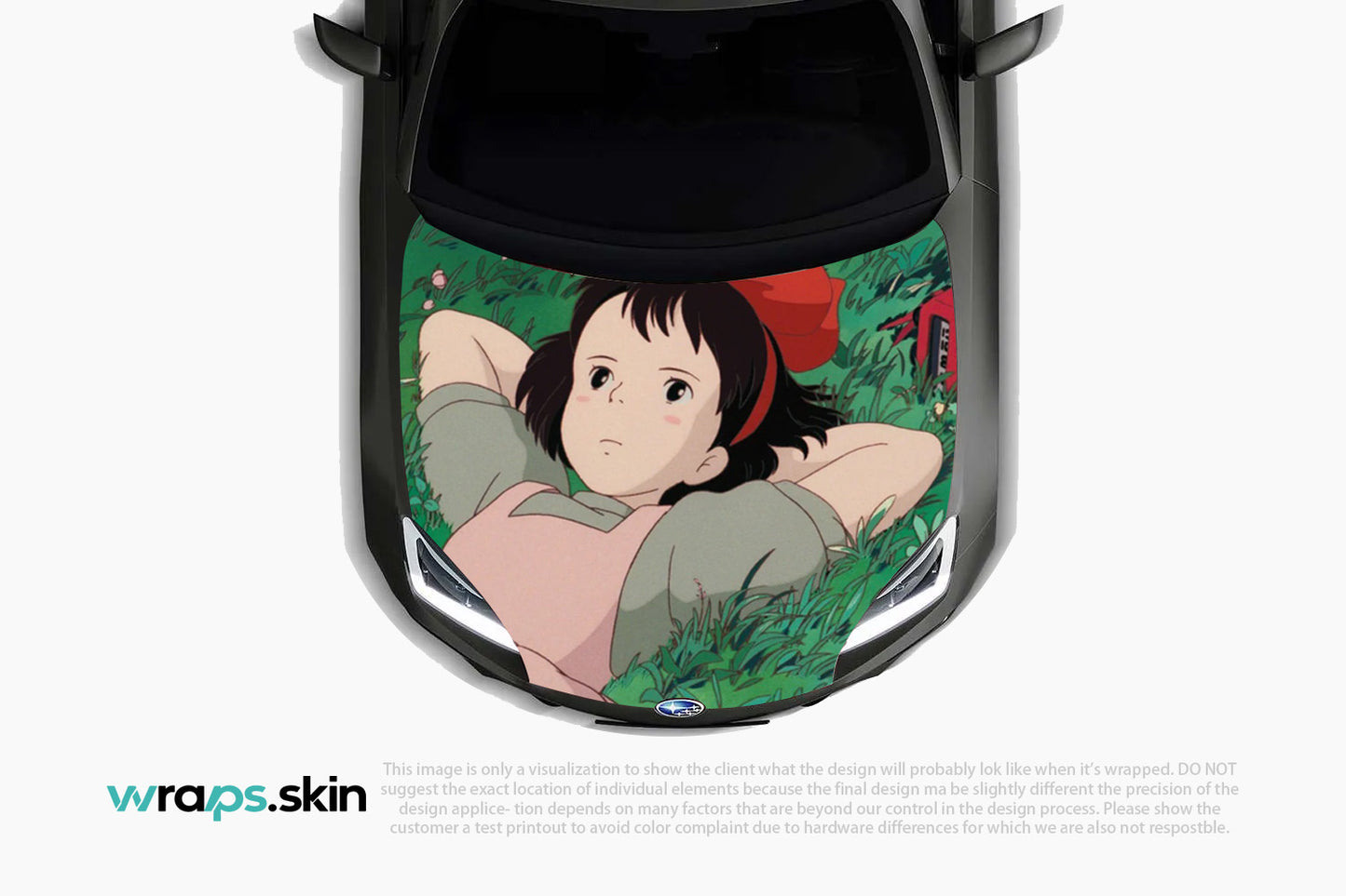Premium Custom Anime Character Hood Wrap Young Witch Serenity Series