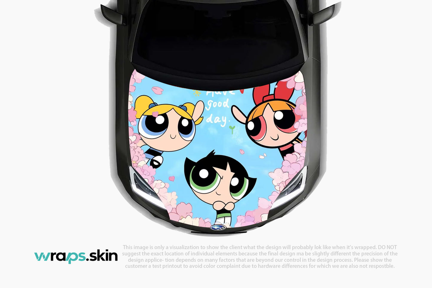 Premium Custom Anime Character Hood Wrap Good Day Celebration Series