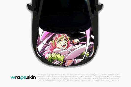 Passionate Heart Premium Custom Hood Wrap