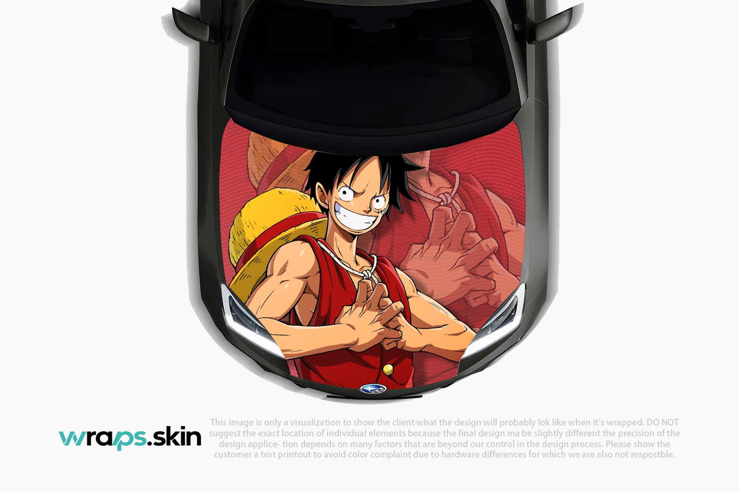 Premium Custom Anime Character Hood Wrap Pirate Adventure Series