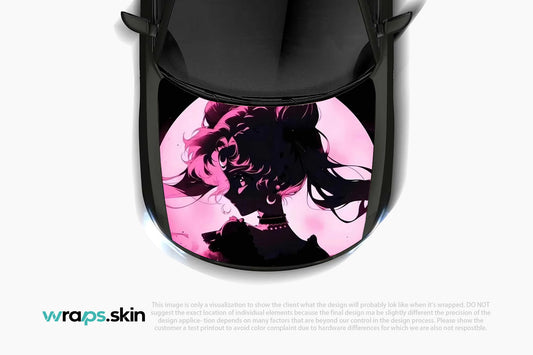 Celestial Grace - Premium Custom Hood Wrap