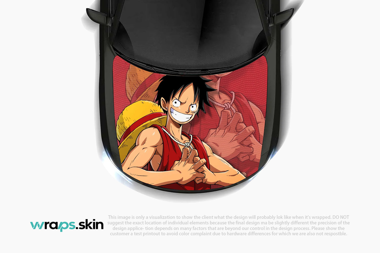 Premium Custom Anime Character Hood Wrap Pirate Adventure Series