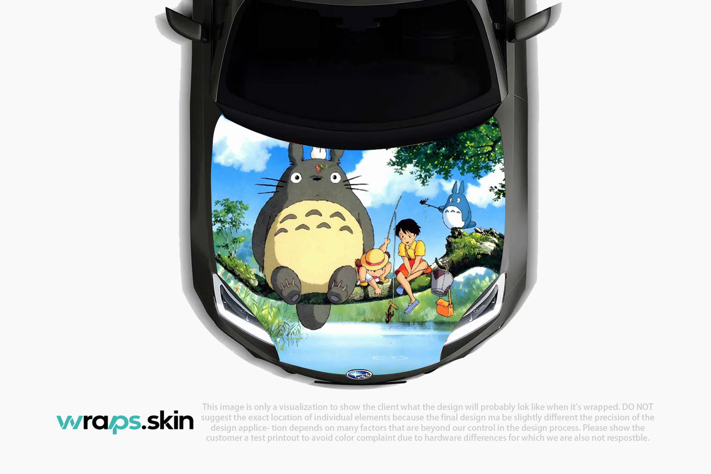 Forest Guardian Premium Custom Hood Wrap