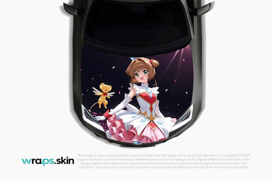 Enchanted Blossom Premium Custom Hood Wrap