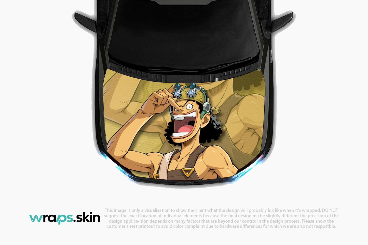 Premium Custom Anime Character Hood Wrap Master Marksman Series