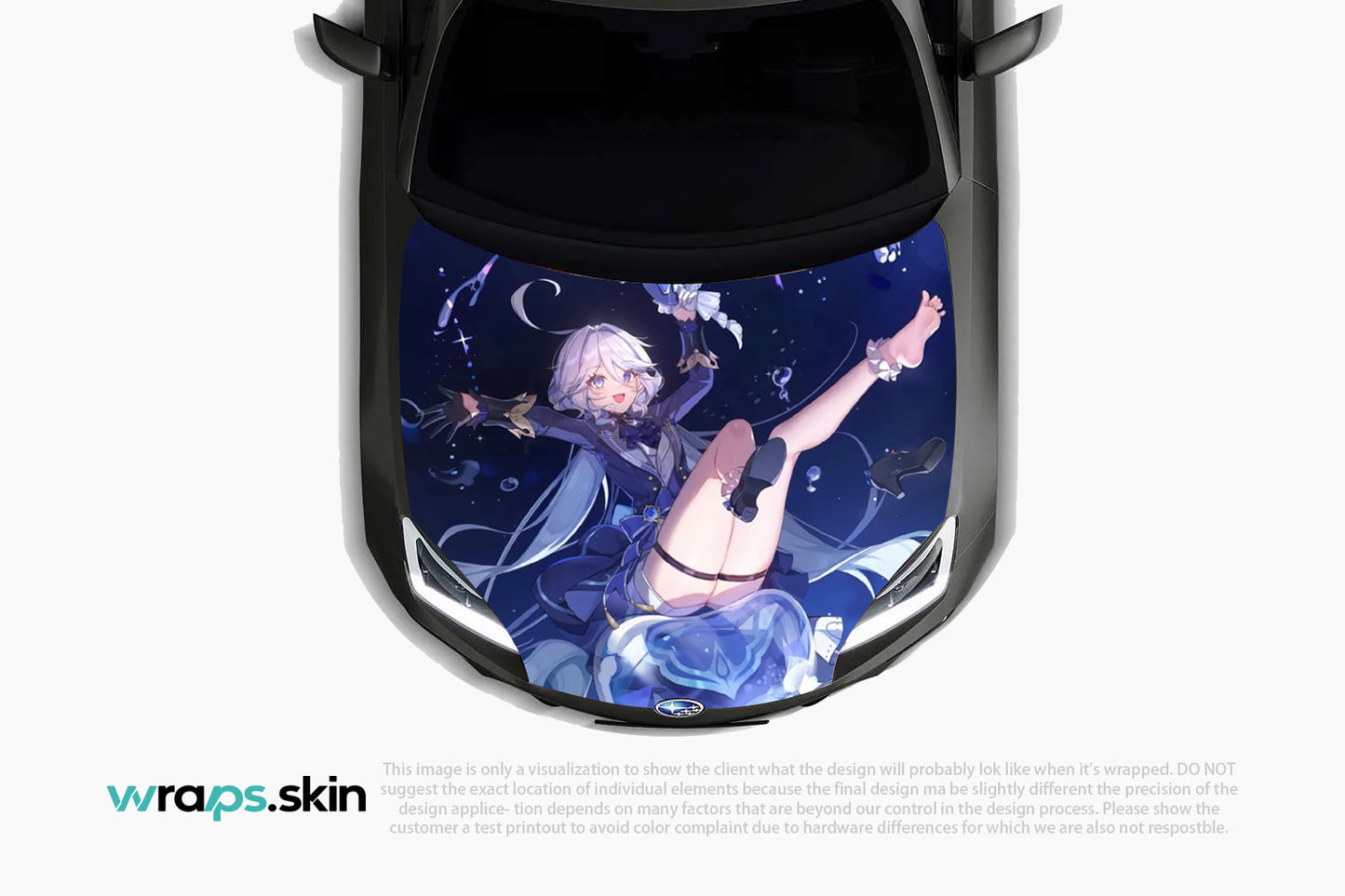 Starlight Navigator Premium Custom Hood Wrap