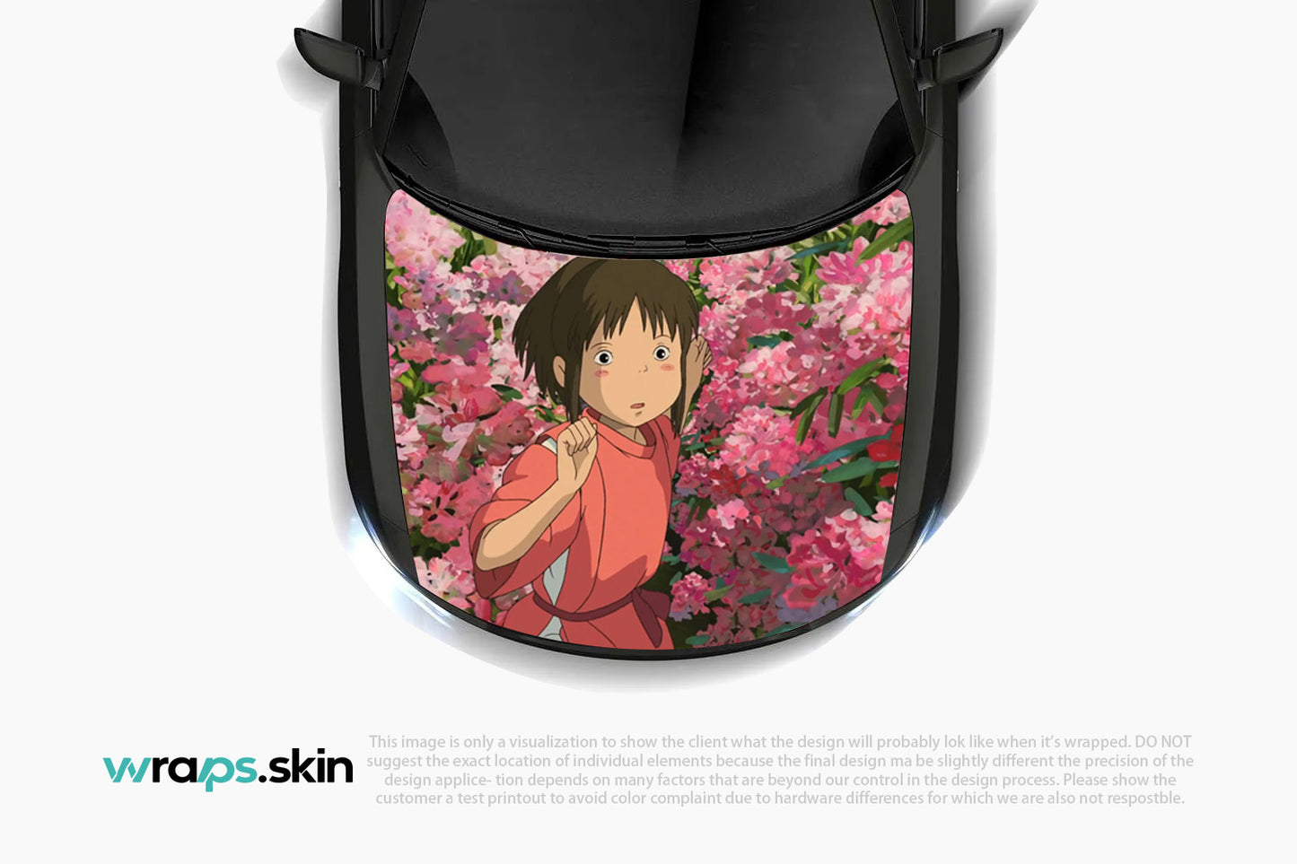 Premium Custom Anime Character Hood Wrap Enchanted Journey Series