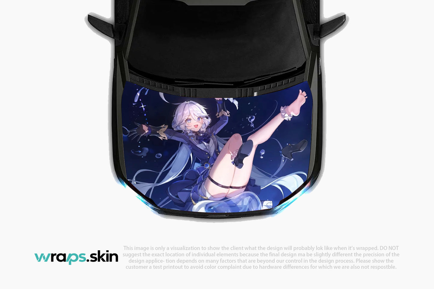 Starlight Navigator Premium Custom Hood Wrap
