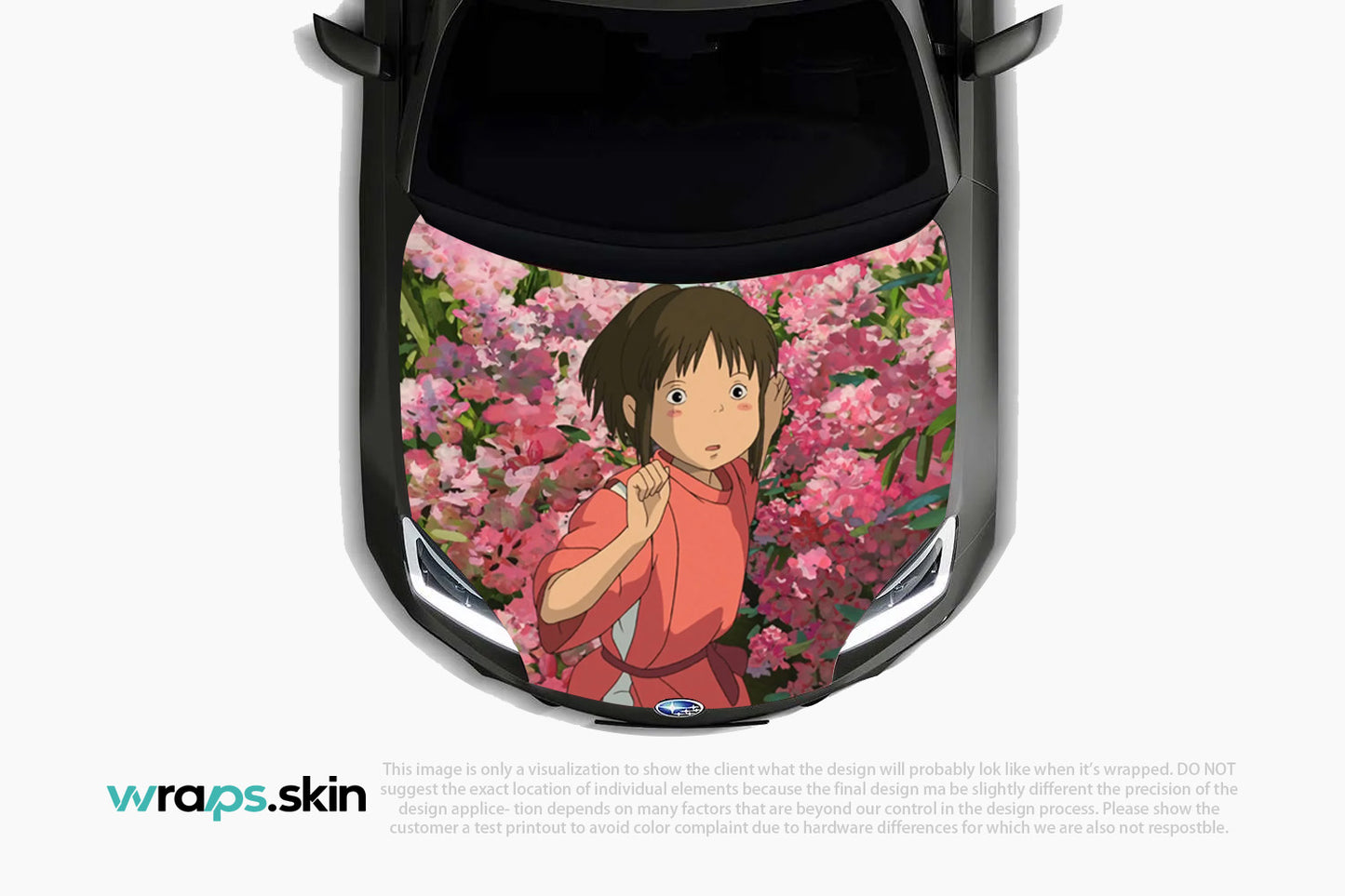 Premium Custom Anime Character Hood Wrap Enchanted Journey Series