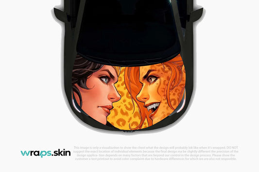 Premium Custom Anime Character Hood Wrap Amazonian Warrior Series