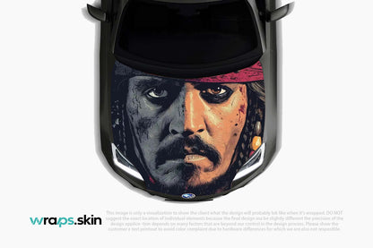 Premium Custom Anime Character Hood Wrap Ocean Explorer Portrait Series