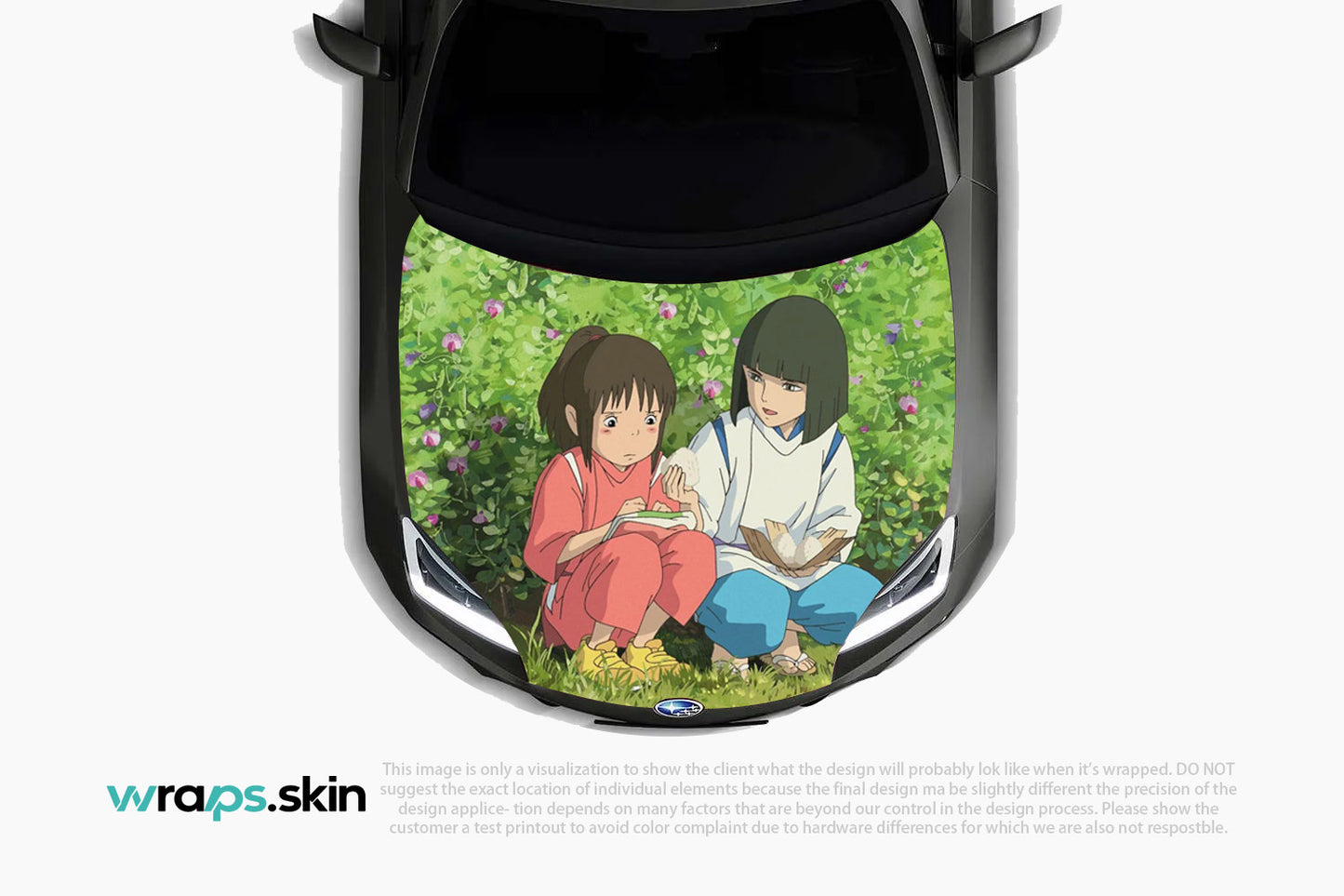 Premium Custom Anime Character Hood Wrap Mystical Friendship Series