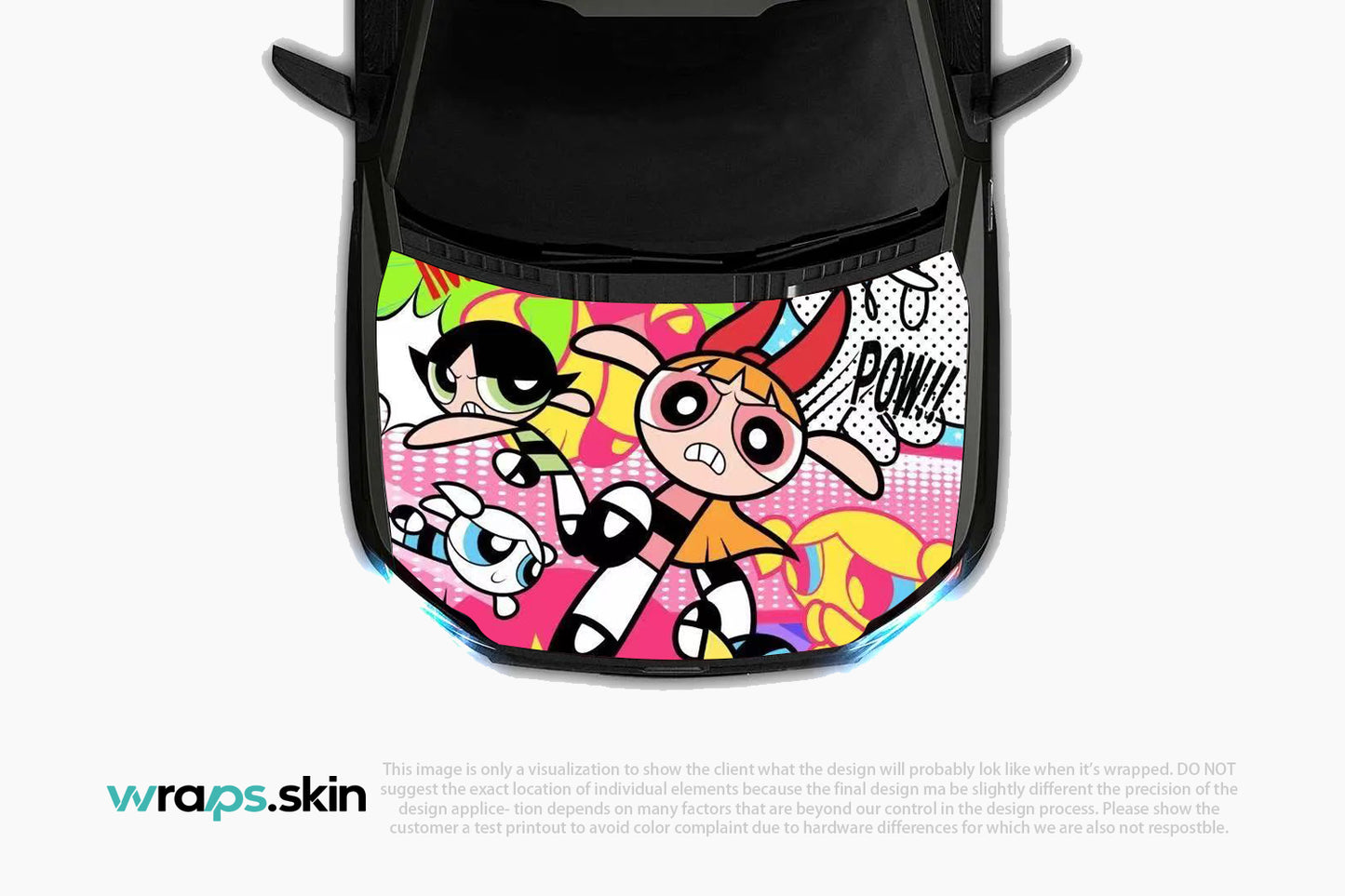 Premium Custom Anime Character Hood Wrap Dynamic Action Heroes Series