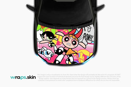 Premium Custom Anime Character Hood Wrap Dynamic Action Heroes Series