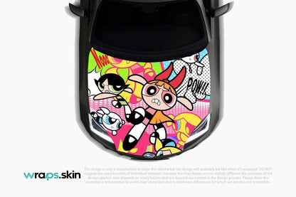 Premium Custom Anime Character Hood Wrap Dynamic Action Heroes Series