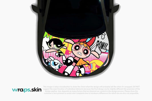 Premium Custom Anime Character Hood Wrap Dynamic Action Heroes Series