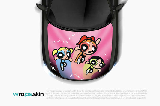 Premium Custom Anime Character Hood Wrap Celestial Flight Dreams Series