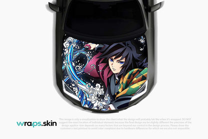 Tidal Serenity Premium Custom Hood Wrap