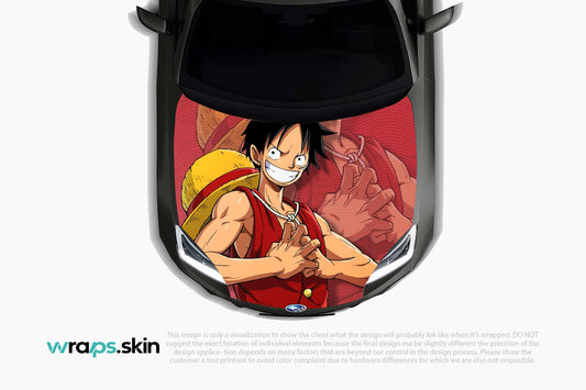 Premium Custom Anime Character Hood Wrap Pirate Adventure Series