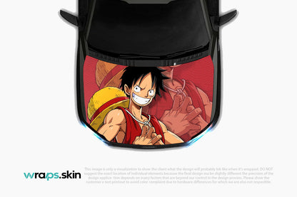 Premium Custom Anime Character Hood Wrap Pirate Adventure Series