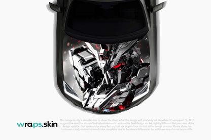 Mecha Warrior Custom Hood Wrap