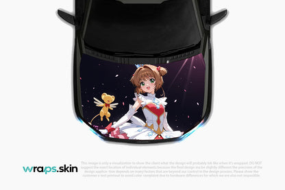 Enchanted Blossom Premium Custom Hood Wrap
