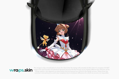 Enchanted Blossom Premium Custom Hood Wrap
