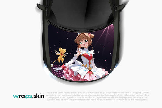 Enchanted Blossom Premium Custom Hood Wrap