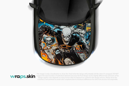Premium Custom Anime Character Hood Wrap Infernal Vengeance Series