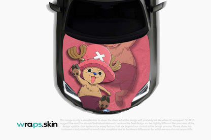 Premium Custom Anime Character Hood Wrap Adorable Doctor Reindeer Series