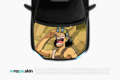 Premium Custom Anime Character Hood Wrap Master Marksman Series