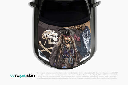 Premium Custom Anime Character Hood Wrap Legendary Buccaneer Adventure Series
